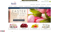 Desktop Screenshot of boydsflowers.com